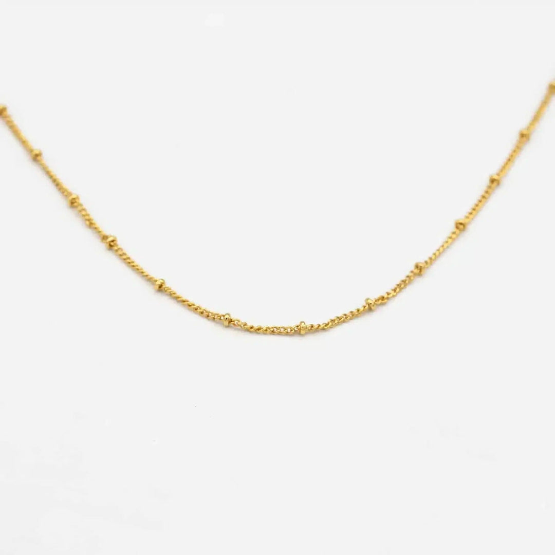 Personalized Necklace mit zwei Anhängern (wasserfest) - E
