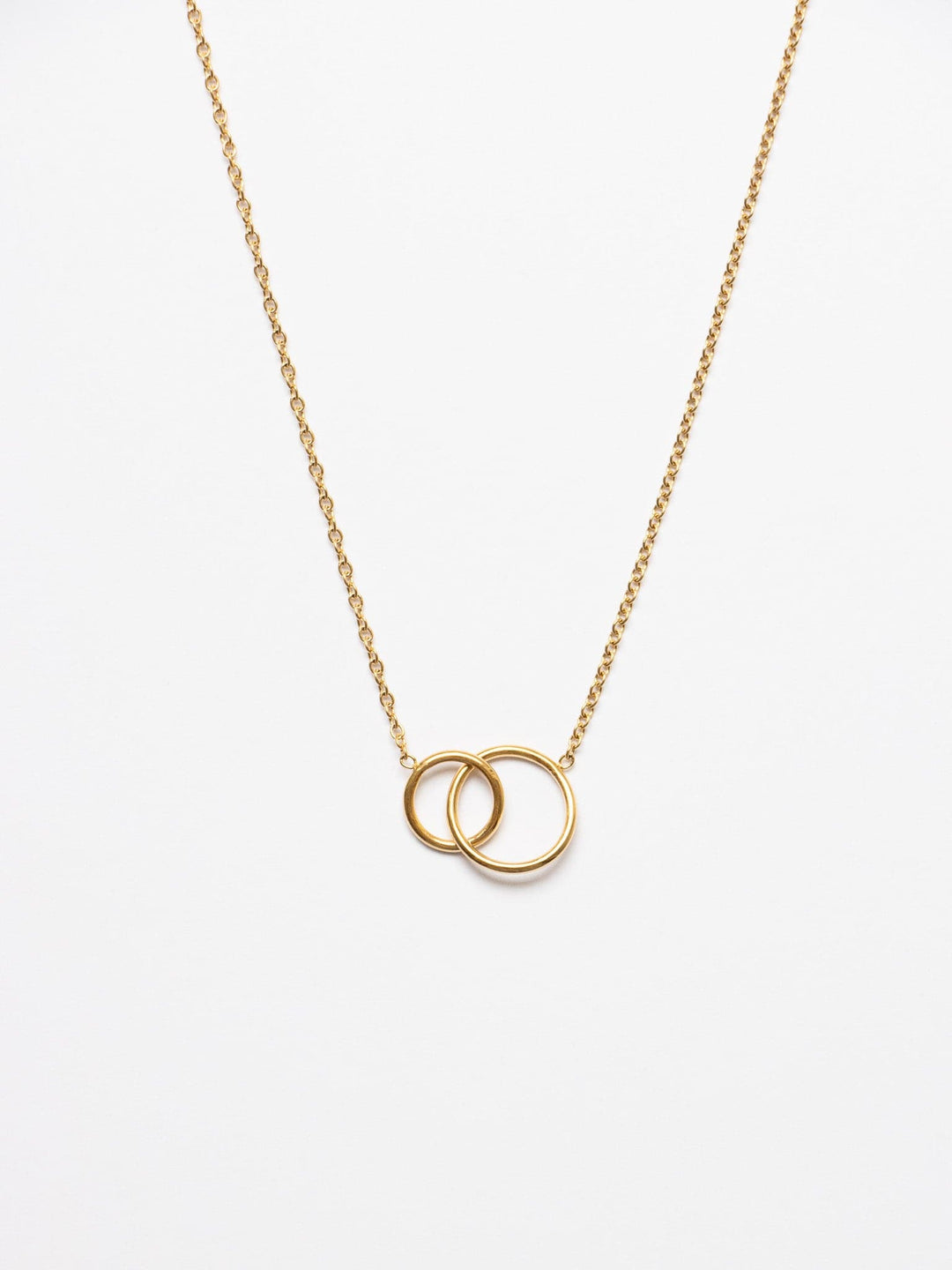Two Circles Necklace - Halskette (wasserfest)