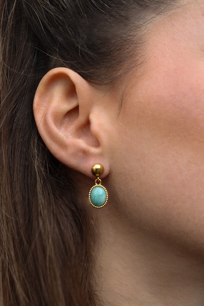 Personalized Noemi Dome Stud - Ohrstecker (wasserfest)