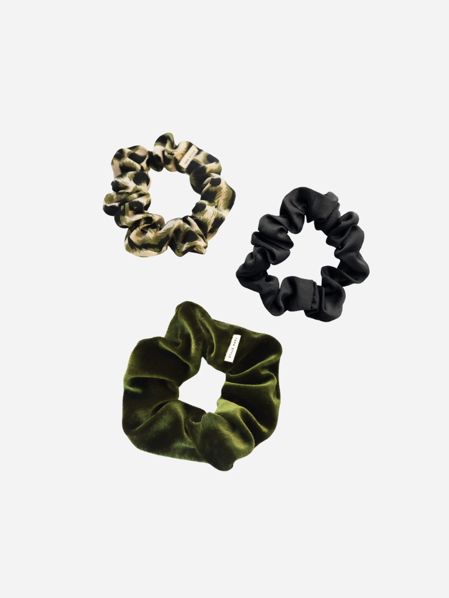 Green Leo - Scrunchie Set