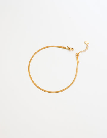 Personalized Anklet - Fusskette (wasserfest) - Amélie