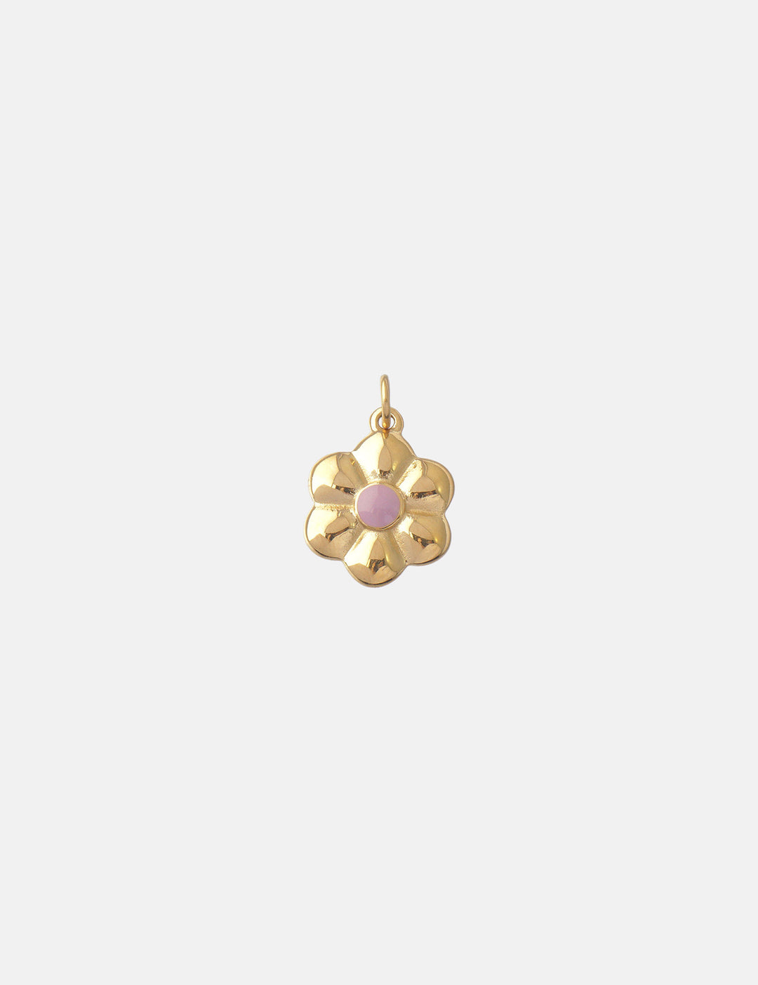 Personalized Filled Flower Charm - Anhänger (wasserfest)