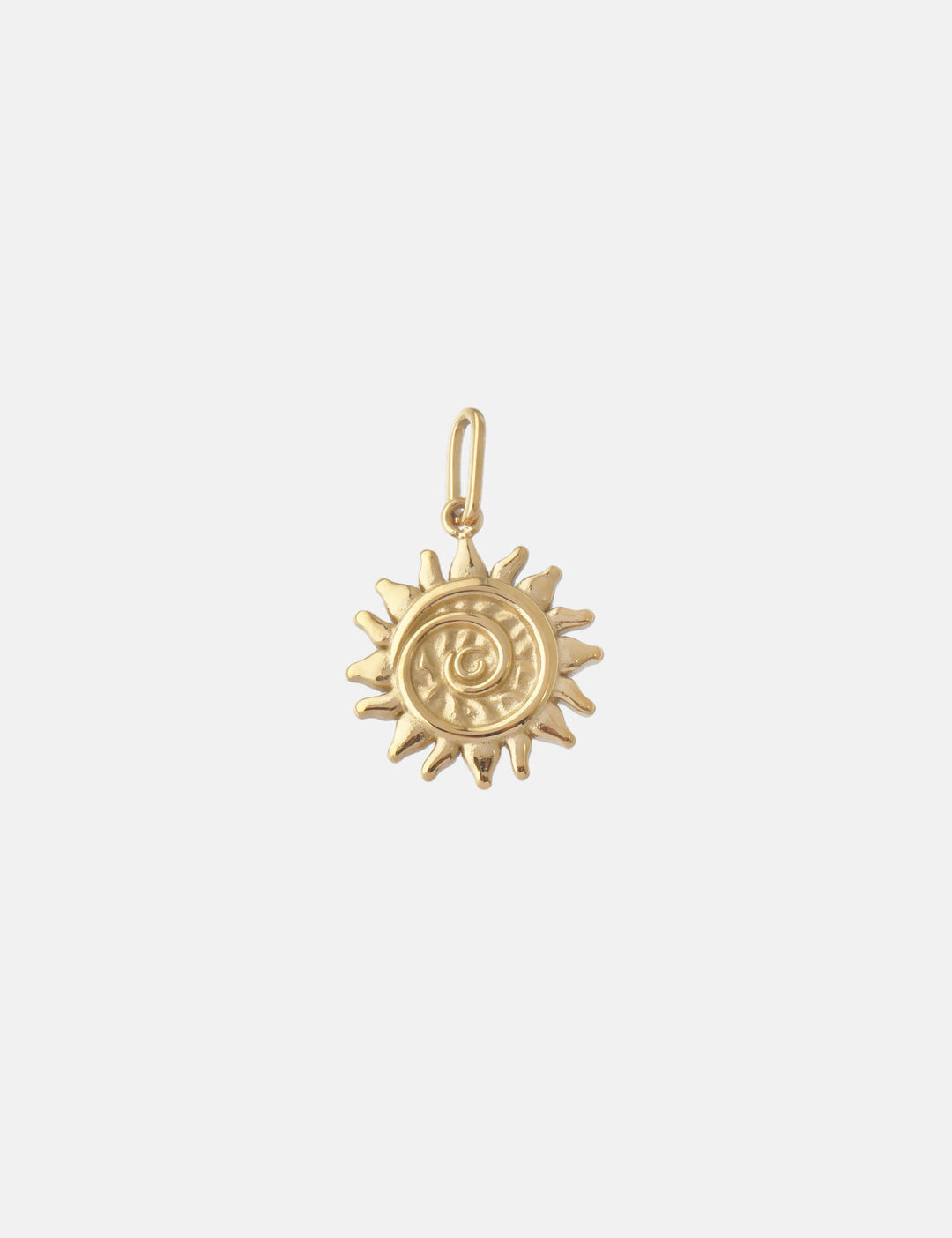 Personalized Big Sun Charm - Anhänger (wasserfest)