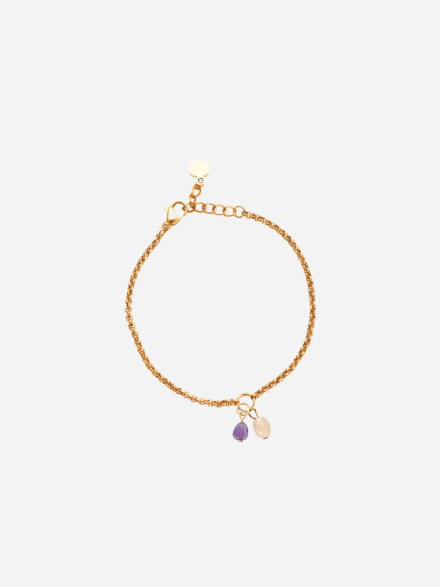 Personalized Double Boho Elia Bracelet - Armkette (wasserfest)