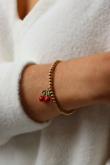 Personalized Cherry Charm - Anhänger (wasserfest)