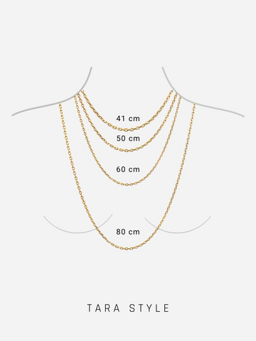 Basic Chain Necklace - Halskette (wasserfest)