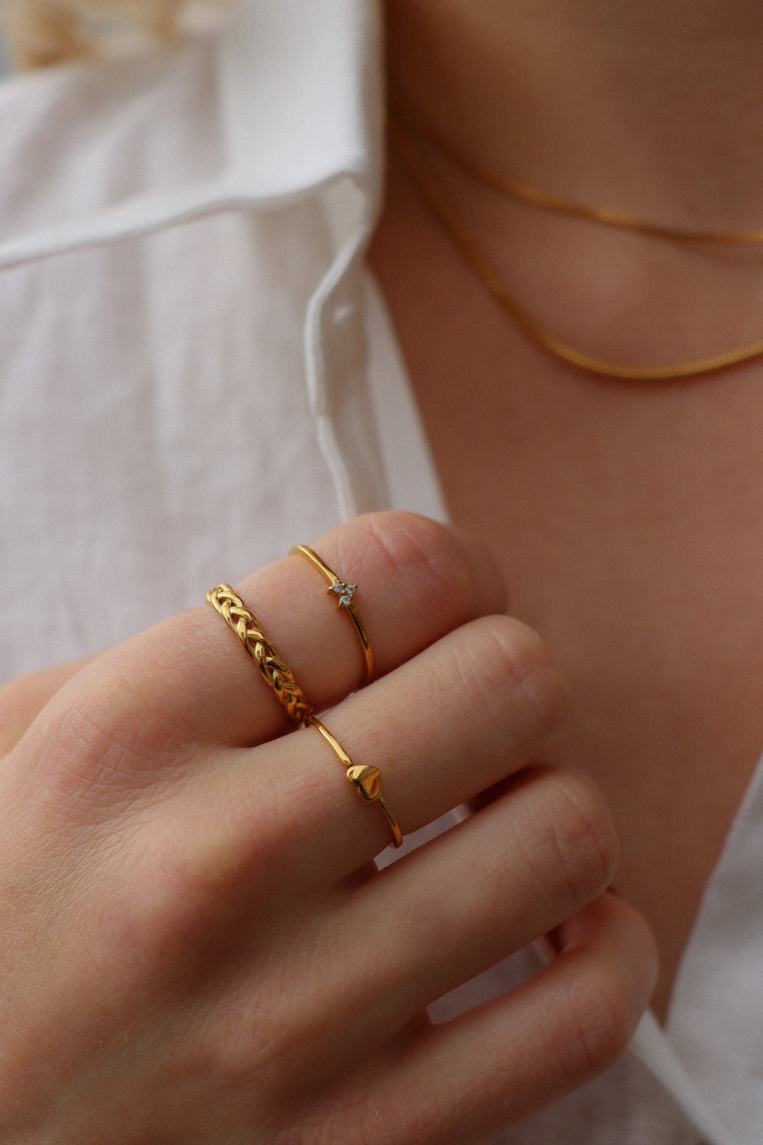 Be my Love Ring - Fingerring (wasserfest)