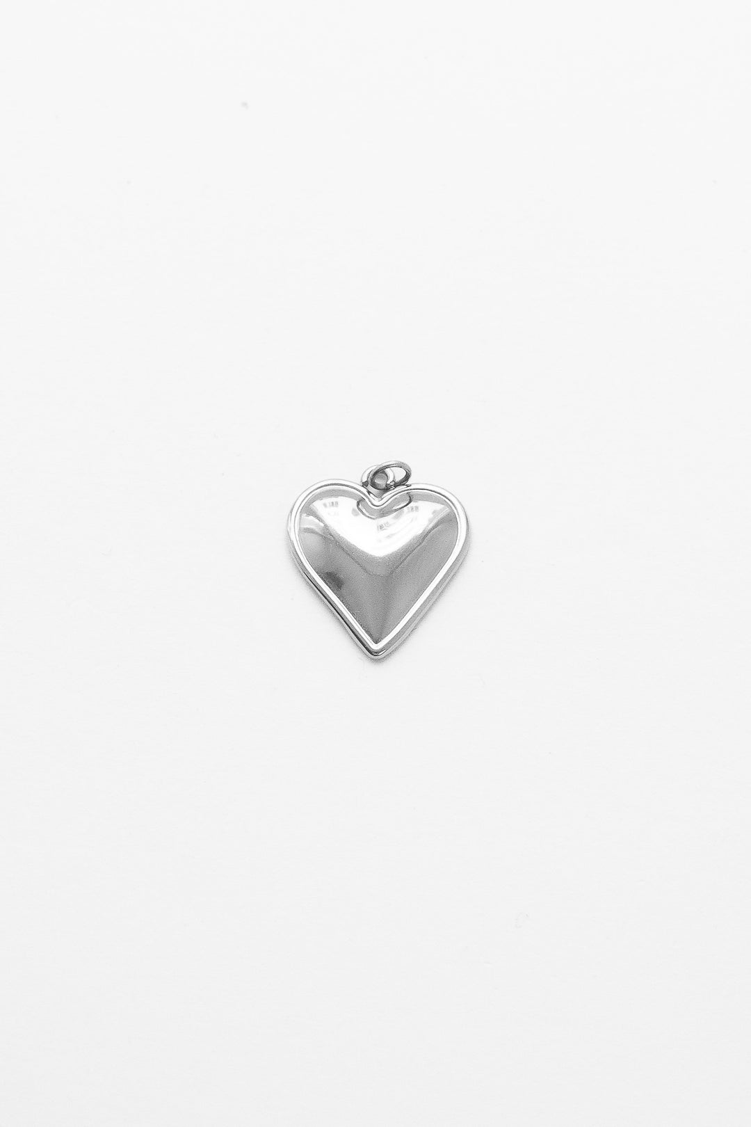 Personalized Big Heart Charm - Anhänger (wasserfest)