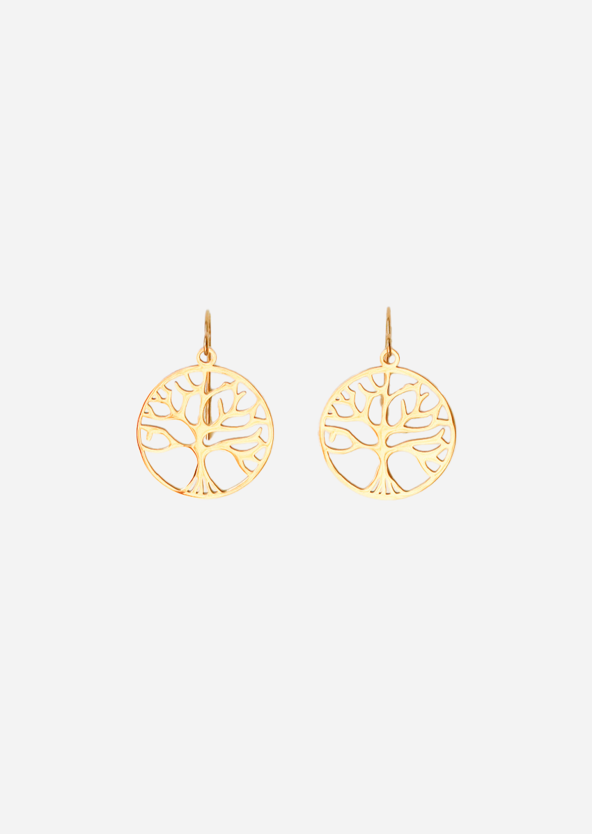 Big Tree of life Earring - Ohrringe (wasserfest)