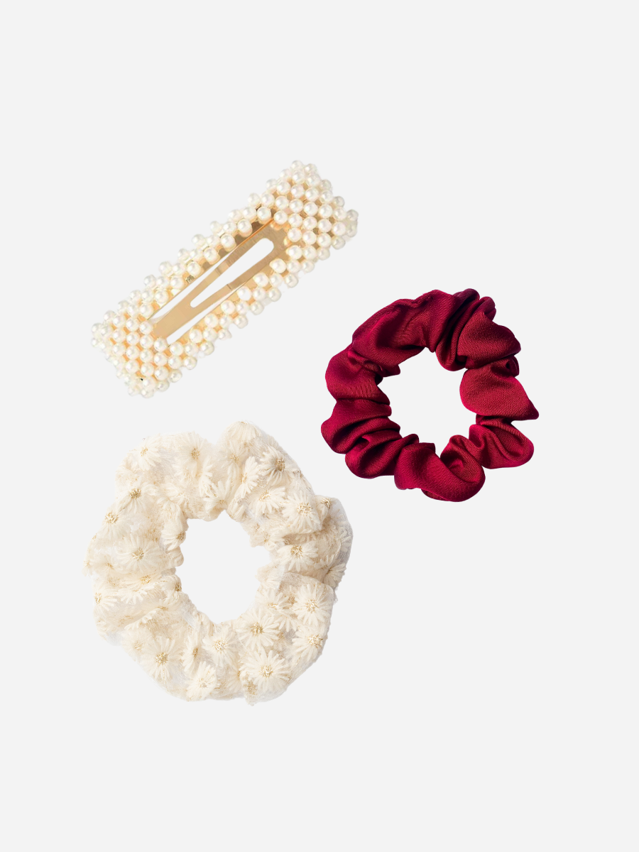 Romantic Boho Pearl - Hairaccessoire Set