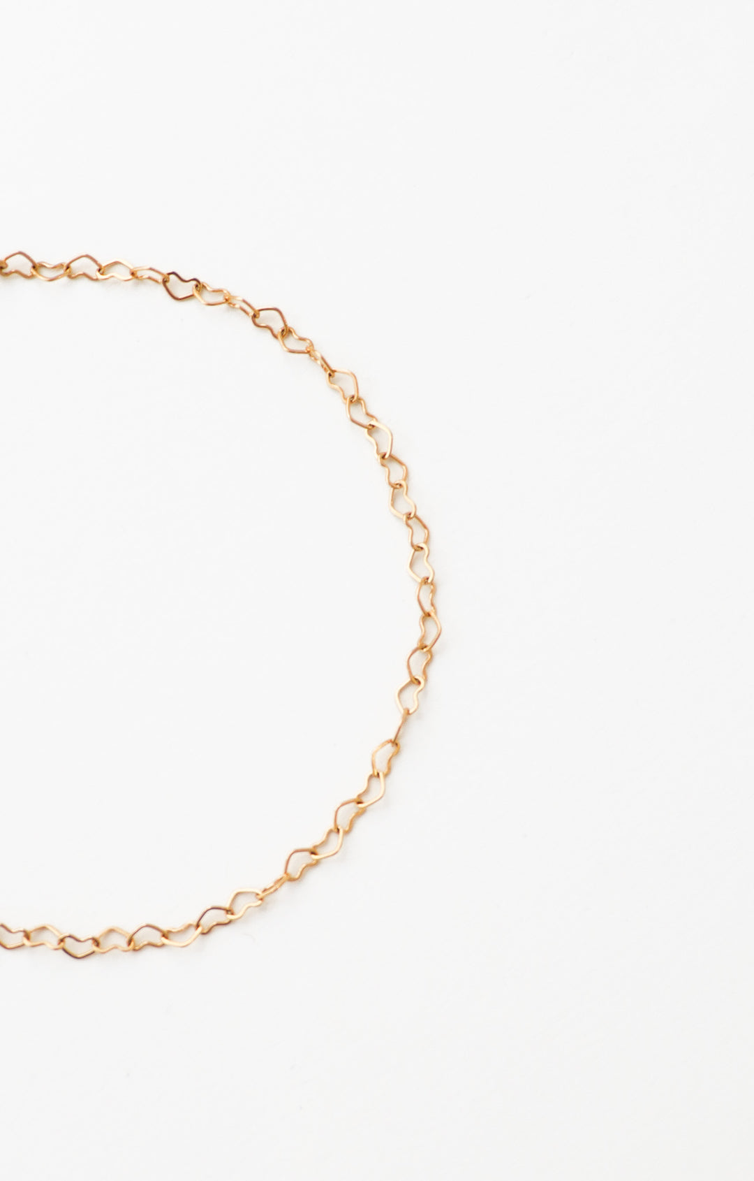 Connected Hearts Anklet - Fusskette (wasserfest)