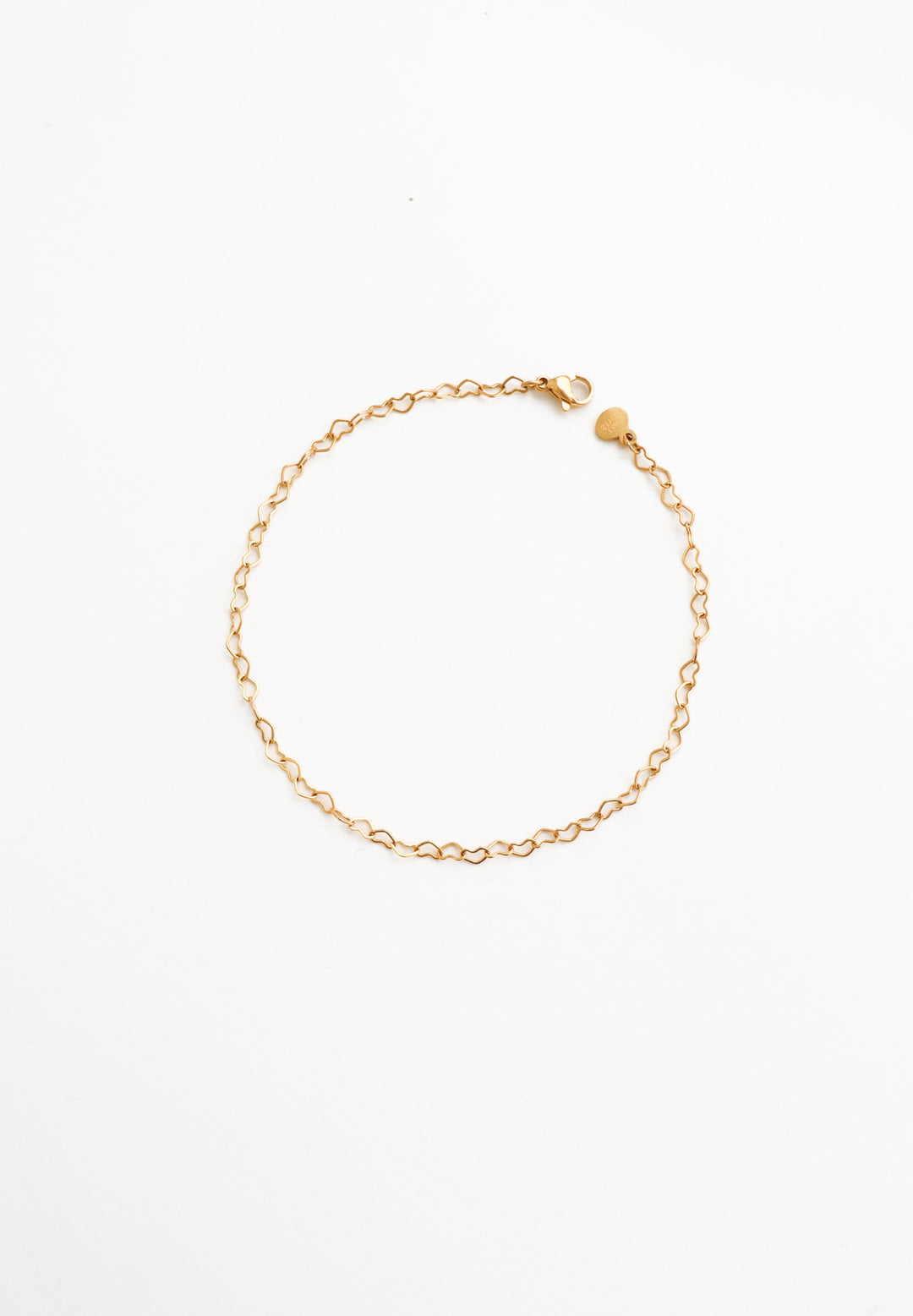 Connected Hearts Anklet - Fusskette (wasserfest)