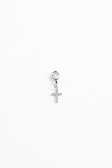 Personalized Lil Cross Charm - Anhänger (wasserfest)