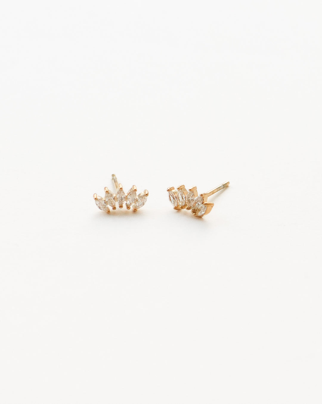 Crystal Flower Stud - Ohrstecker (wasserfest)