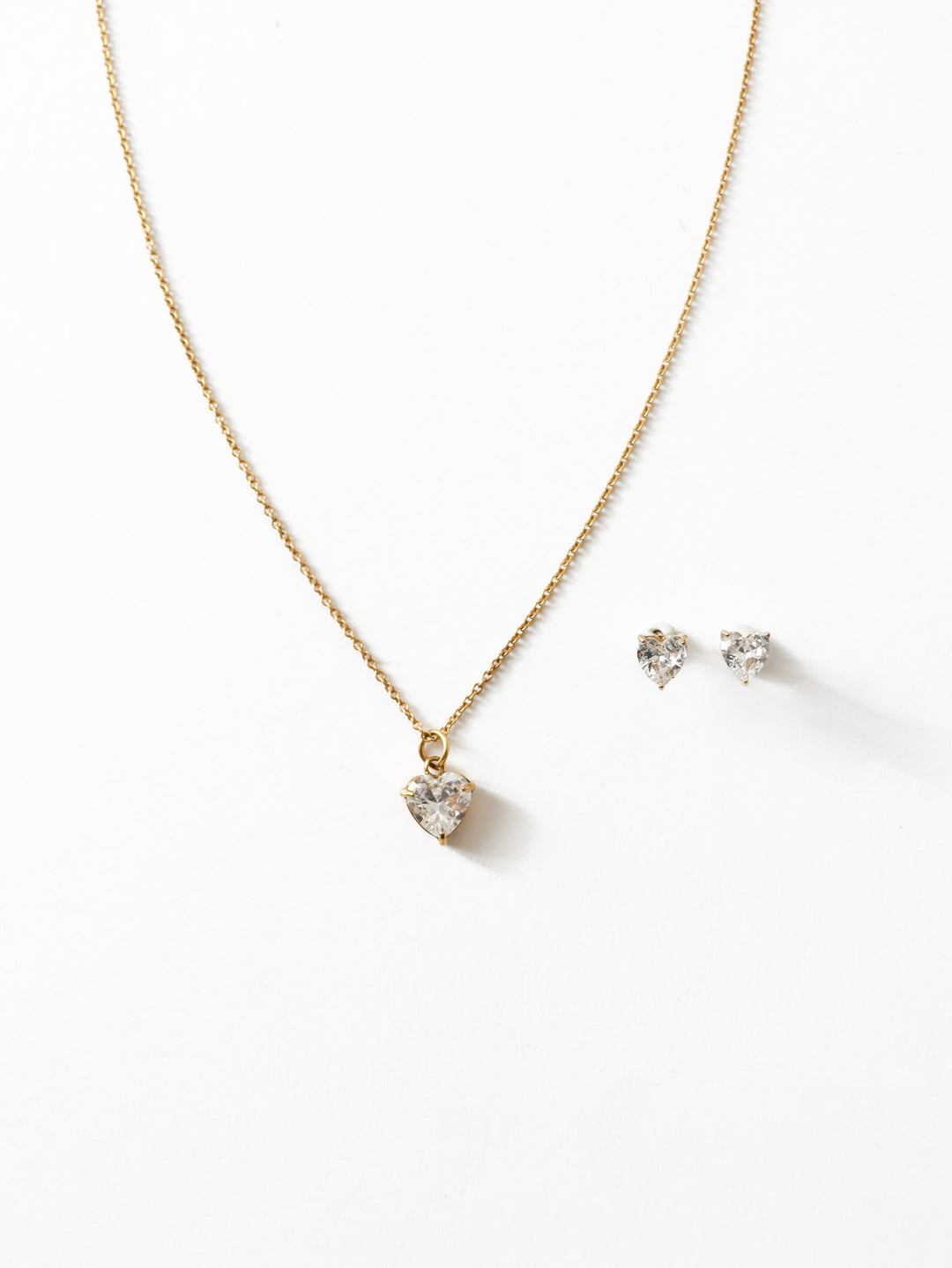 Crystal Heart Love Schmuckset (wasserfest)