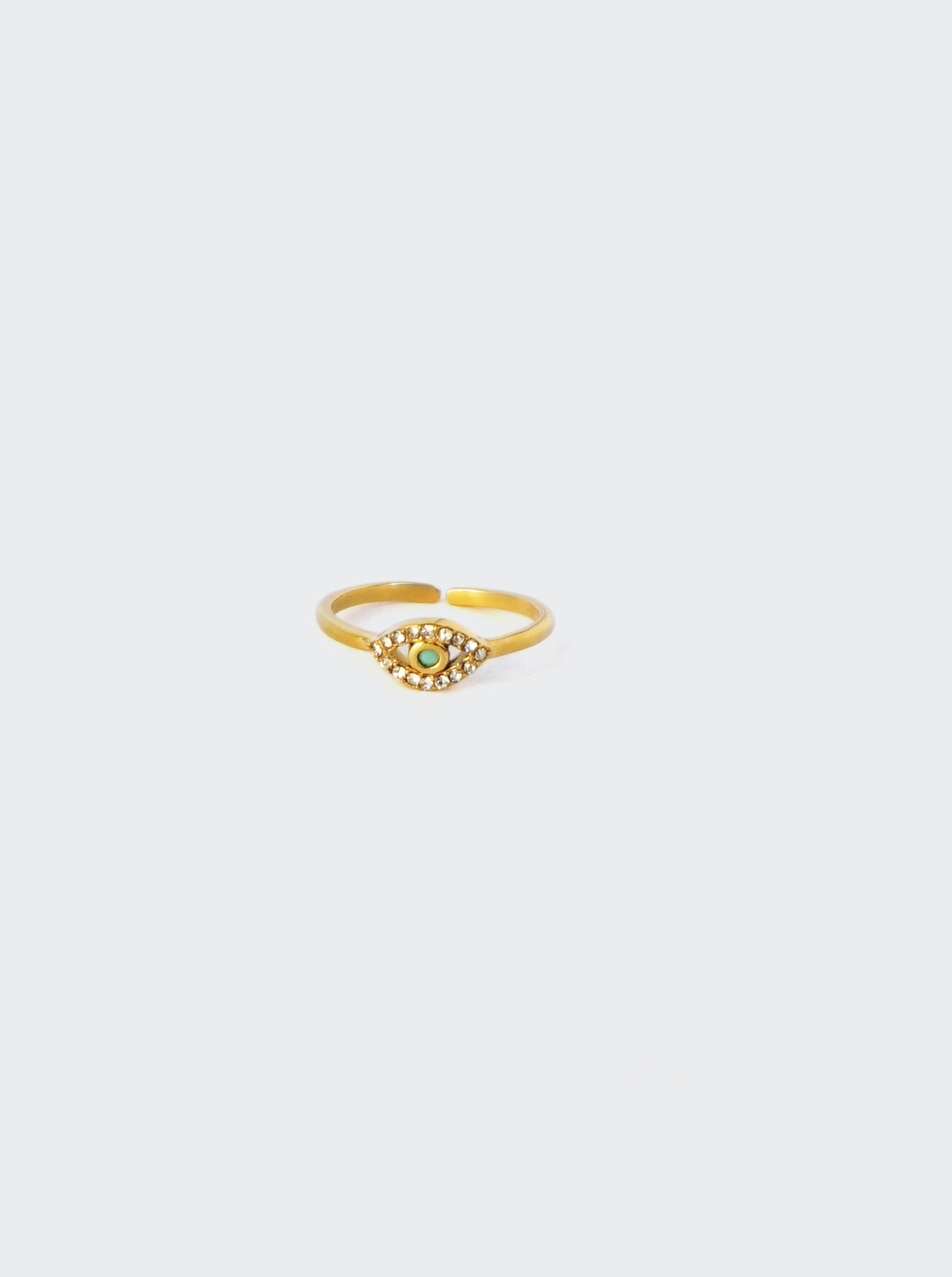 Fatima Eye Zircone Ring - Fingerring (wasserfest)