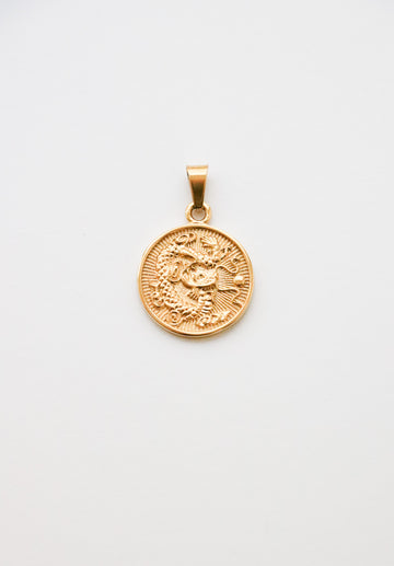 Personalized Dragon Charm - Anhänger (wasserfest)