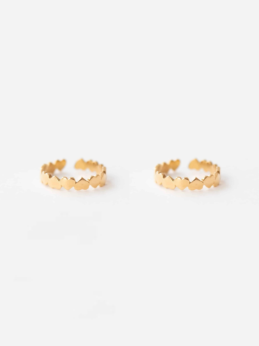 Many Hearts Ring - Friendship Set (wasserfest)