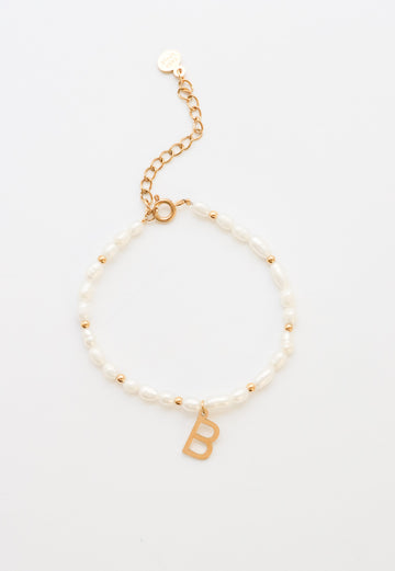 Personalized Sonia Letter Bracelet - Armkette (wasserfest)