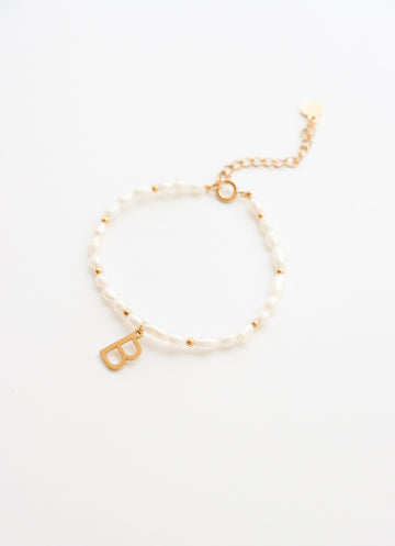 Personalized Sonia Letter Bracelet - Armkette (wasserfest)
