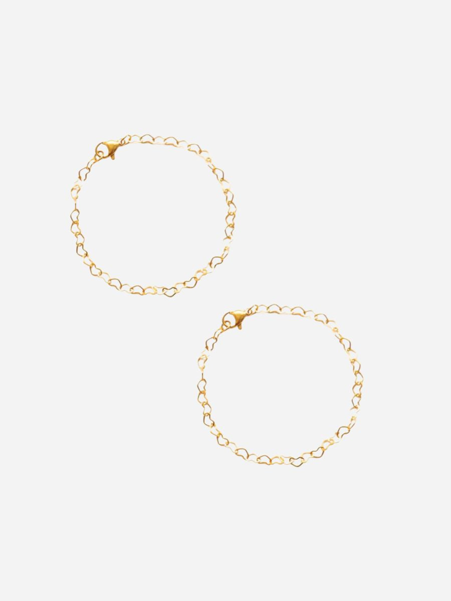 Connected Hearts Bracelet - Friendship Set (wasserfest)