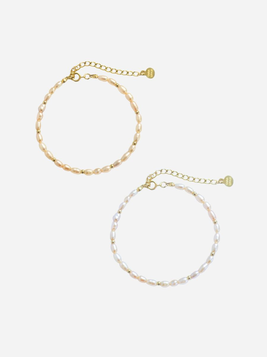 Sonia Pearl Love Bracelet - Friendship Set (wasserfest)