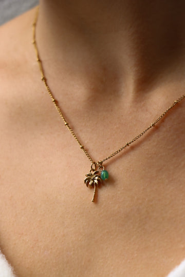 Personalized Palmtree Charm - Anhänger (wasserfest)