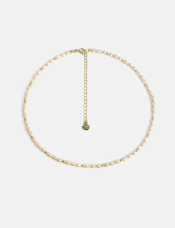 Sonia Pearl Love Necklace - Perlenkette (wasserfest)