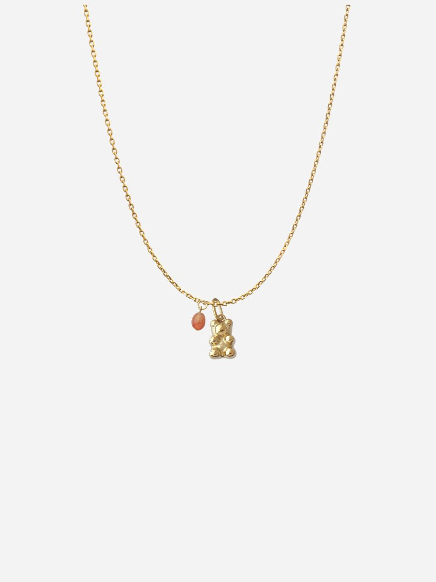 Personalized Boho Gummybear Basic Necklace - Halskette (wasserfest)