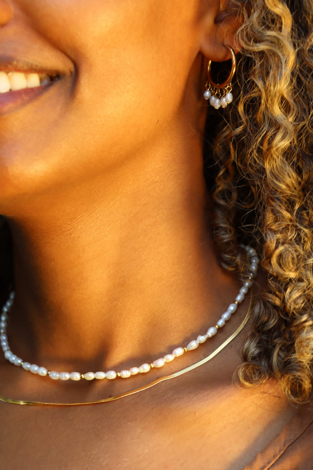 Amélie Sonia Pearl Necklace - Halsketten Layering Set