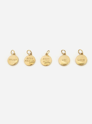 Personalized Karma Charm - Anhänger (wasserfest)