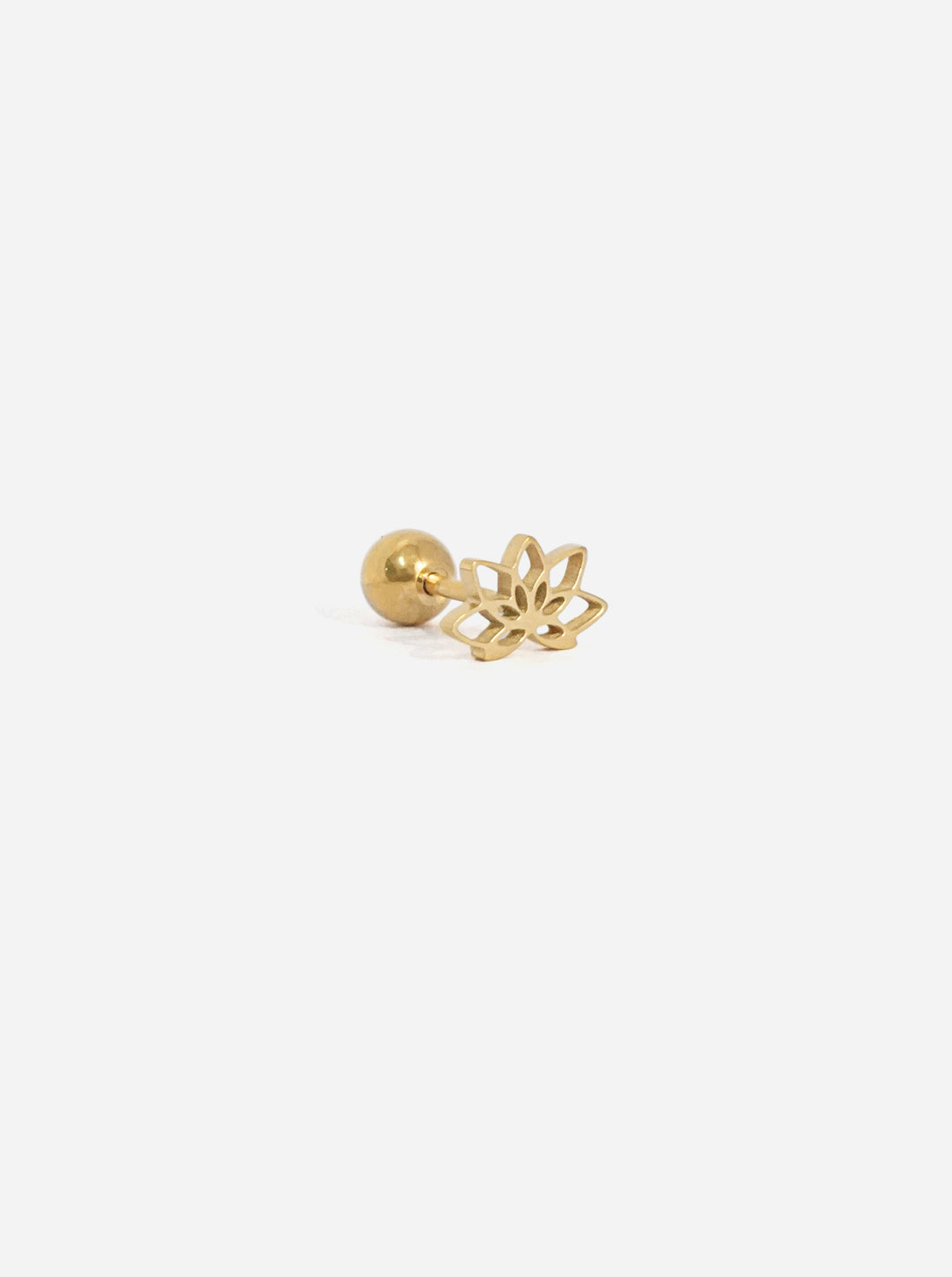 Lotus Piercing Stud (wasserfest)