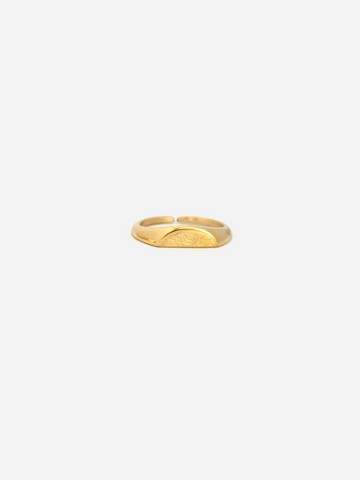 Moon Ring - Fingerring (wasserfest)
