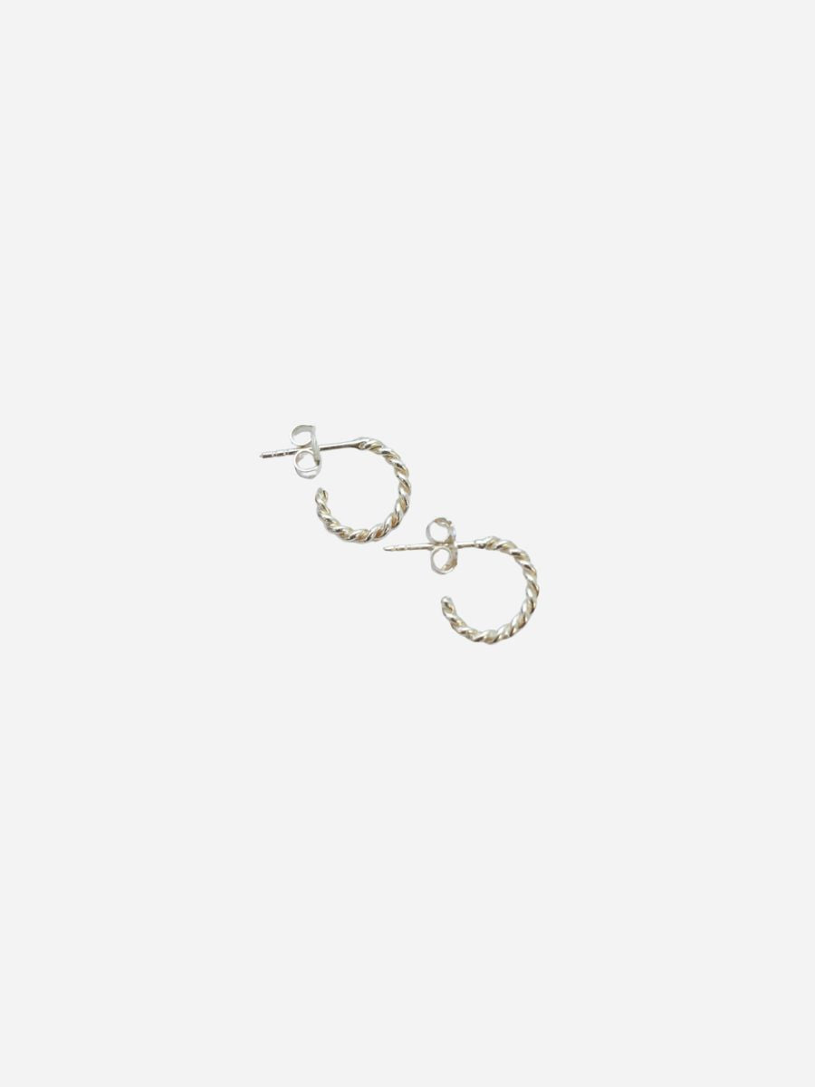 Simple Mia Twisted Hoop - Creolen (wasserfest)