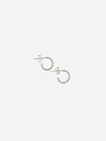 Simple Mia Twisted Hoop - Creolen (wasserfest)
