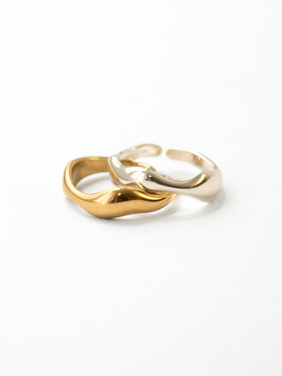 Paris Ring Bicolor Set (wasserfest)