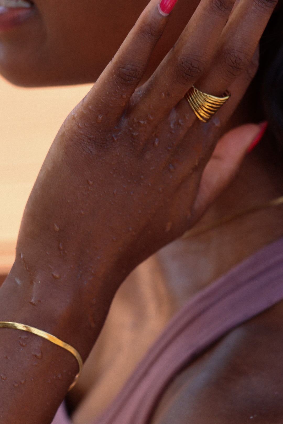 Kea Ring - Fingerring (wasserfest)