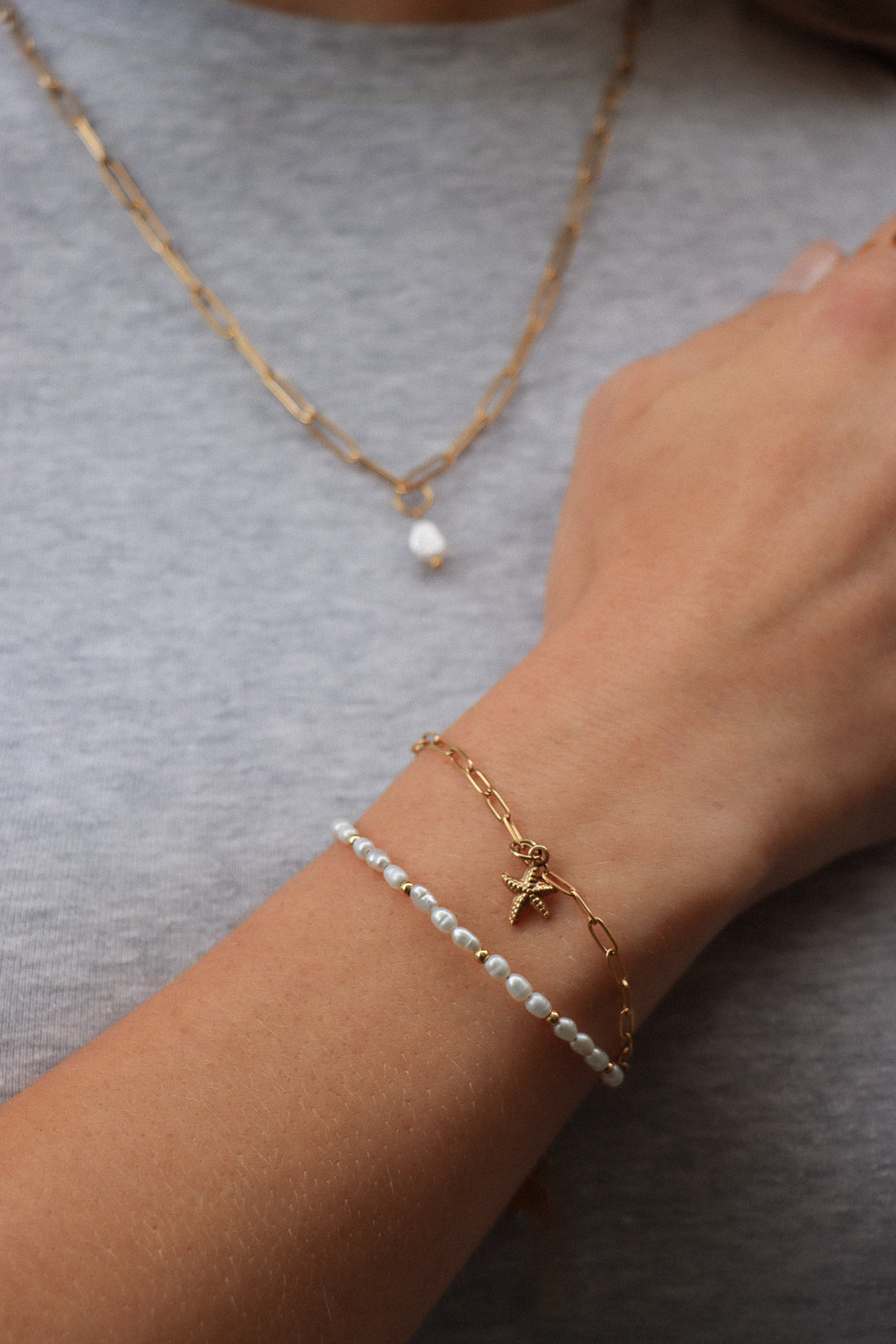 Personalized Starfish Charm - Anhänger (wasserfest)