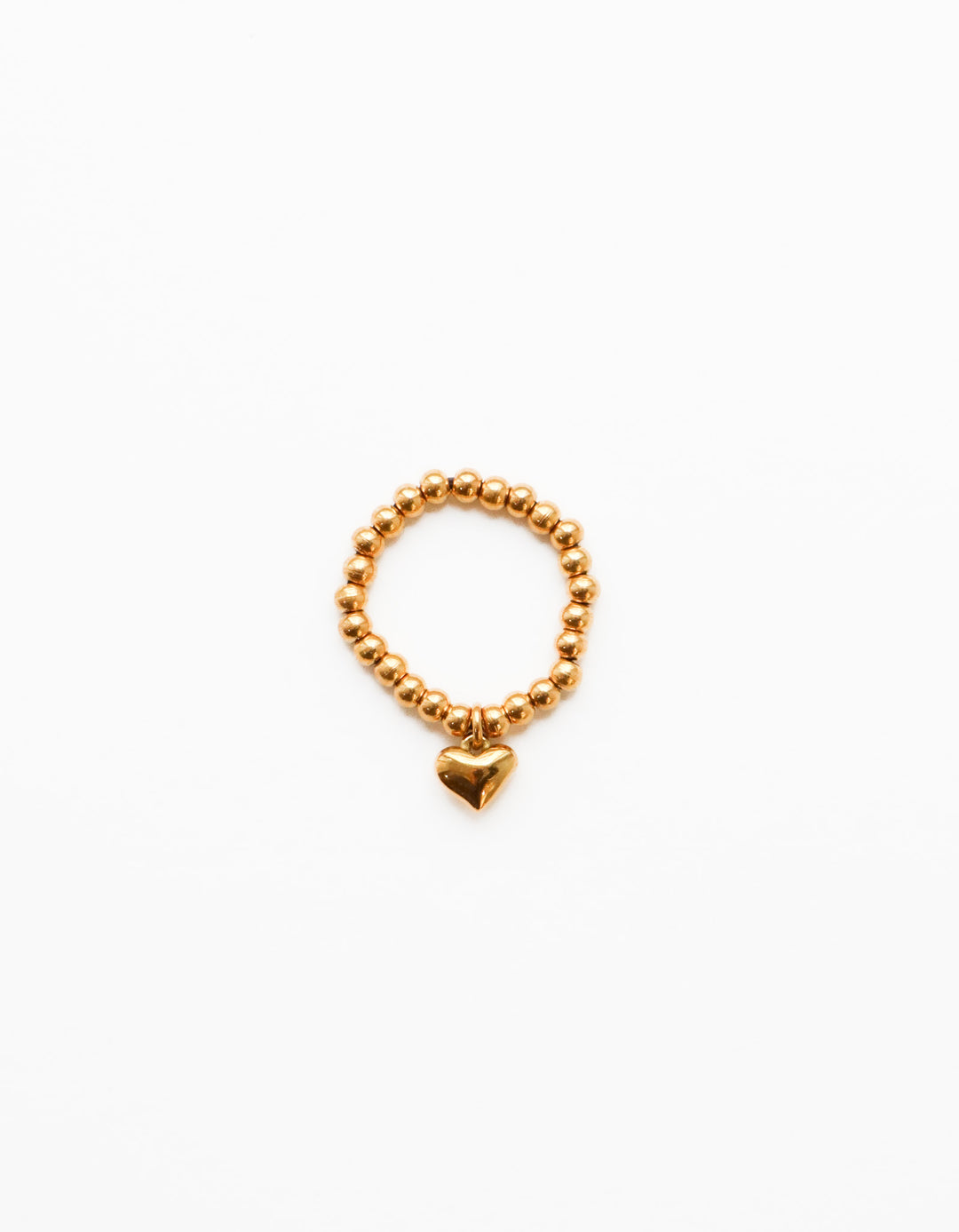 Sia Bold Heart Ring - Fingerring (wasserfest)