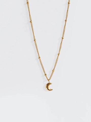 Small Moon Necklace - Halskette Kinder (wasserfest)
