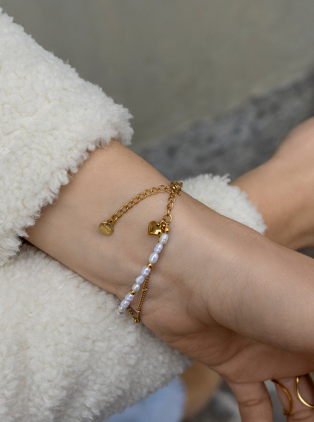 Sonia Satellite Heart Bracelet - Armkette (wasserfest)