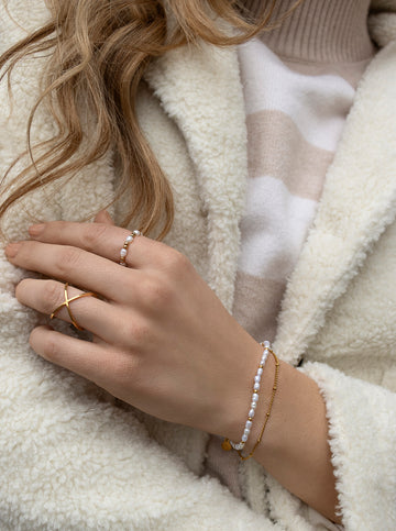 Sonia Satellite Heart Bracelet - Armkette (wasserfest)