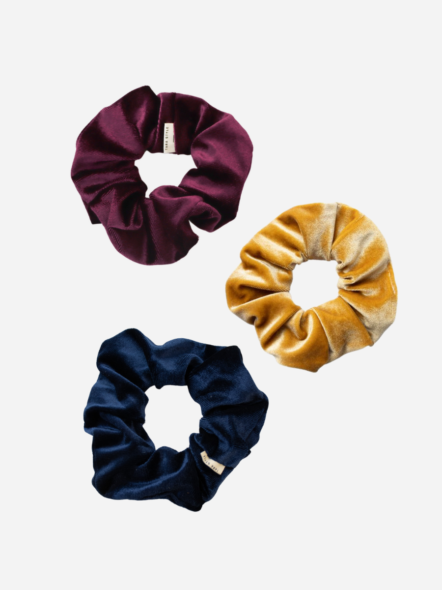 Purple Night Sky - Scrunchie Set