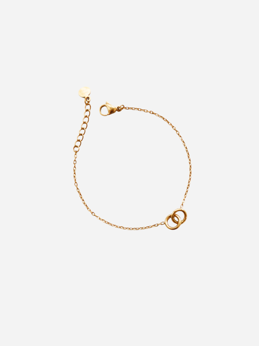 Two Circles Bracelet - Armkette (wasserfest)
