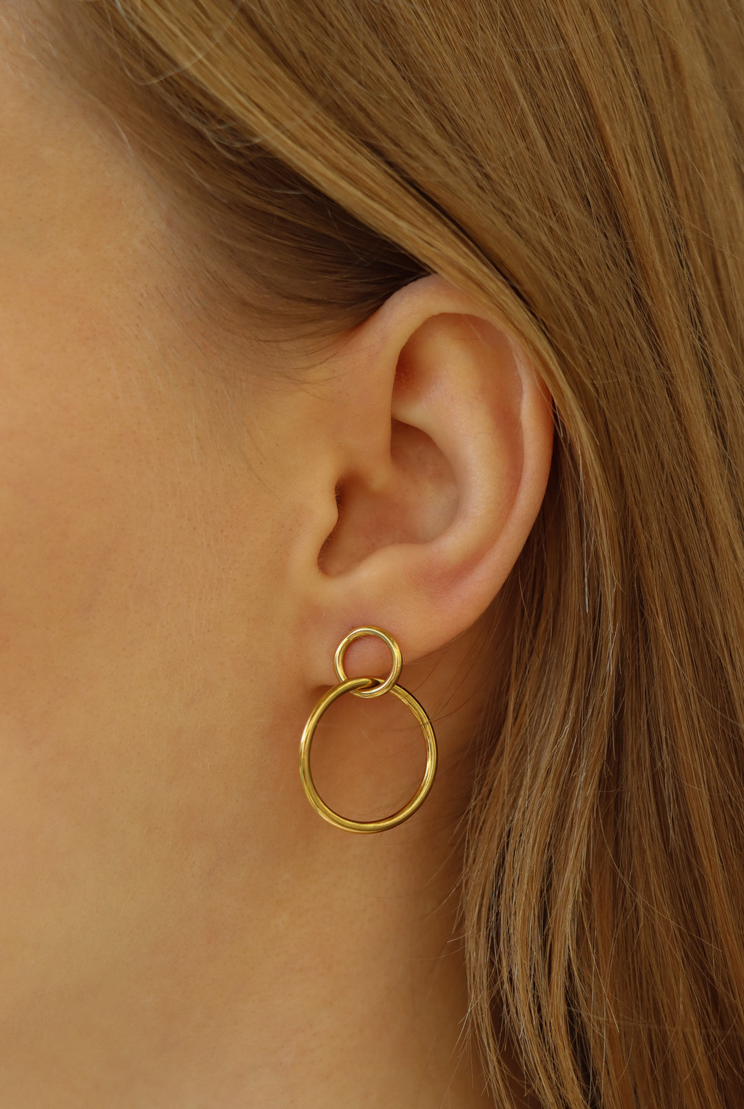Two Circle Earring - Ohrringe (wasserfest)