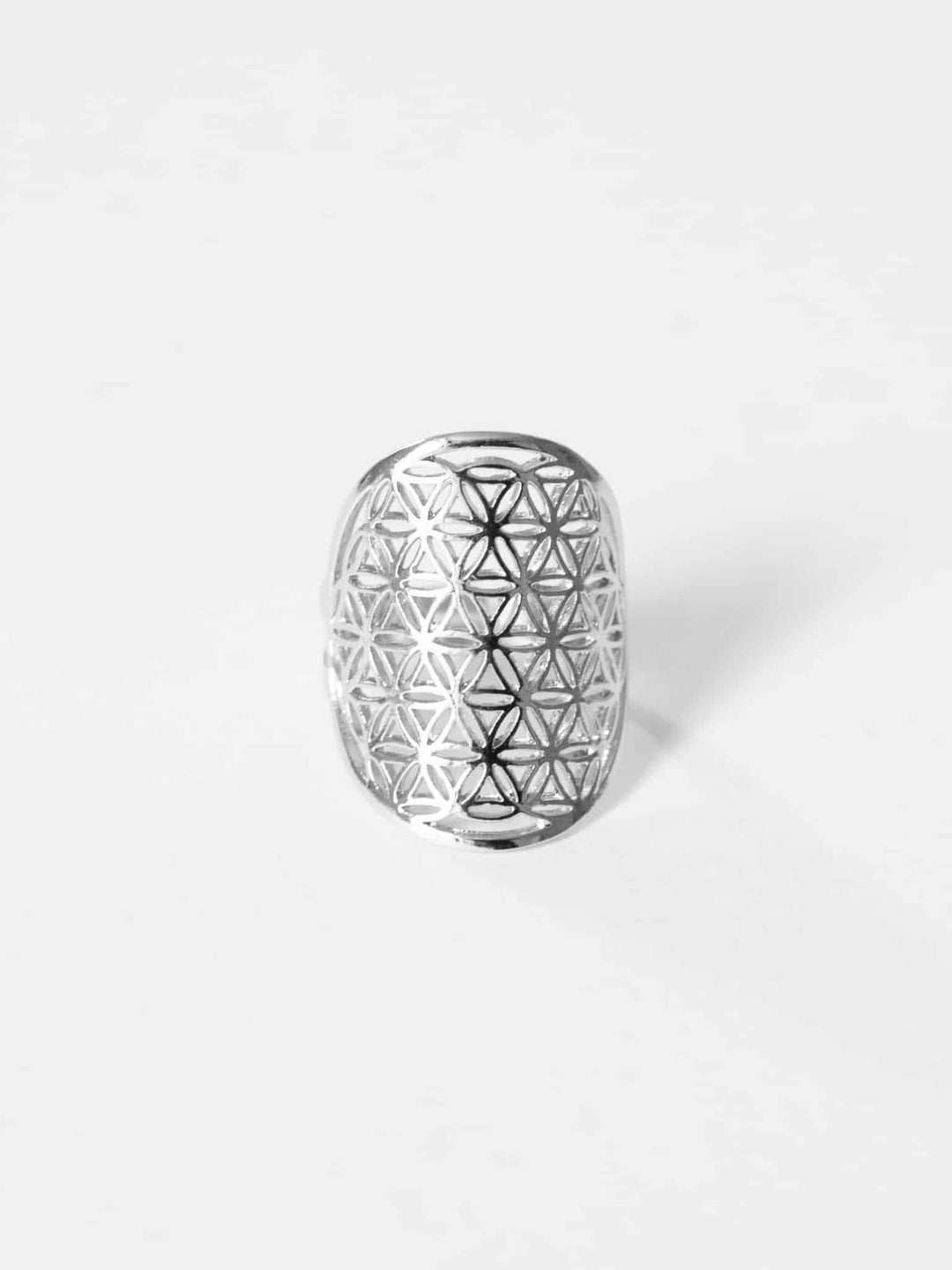 Flower of Life Ring - Fingerring (wasserfest)