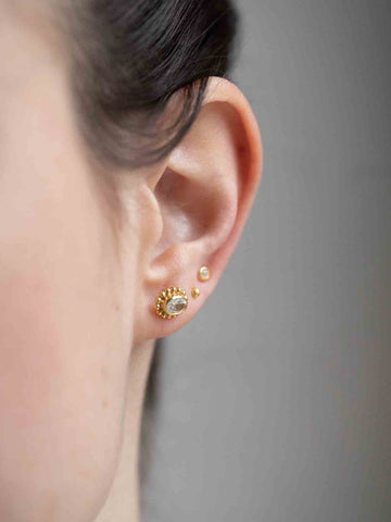 Lil Single Olivia Studs - Ohrstecker - Echtgold (14/18K)