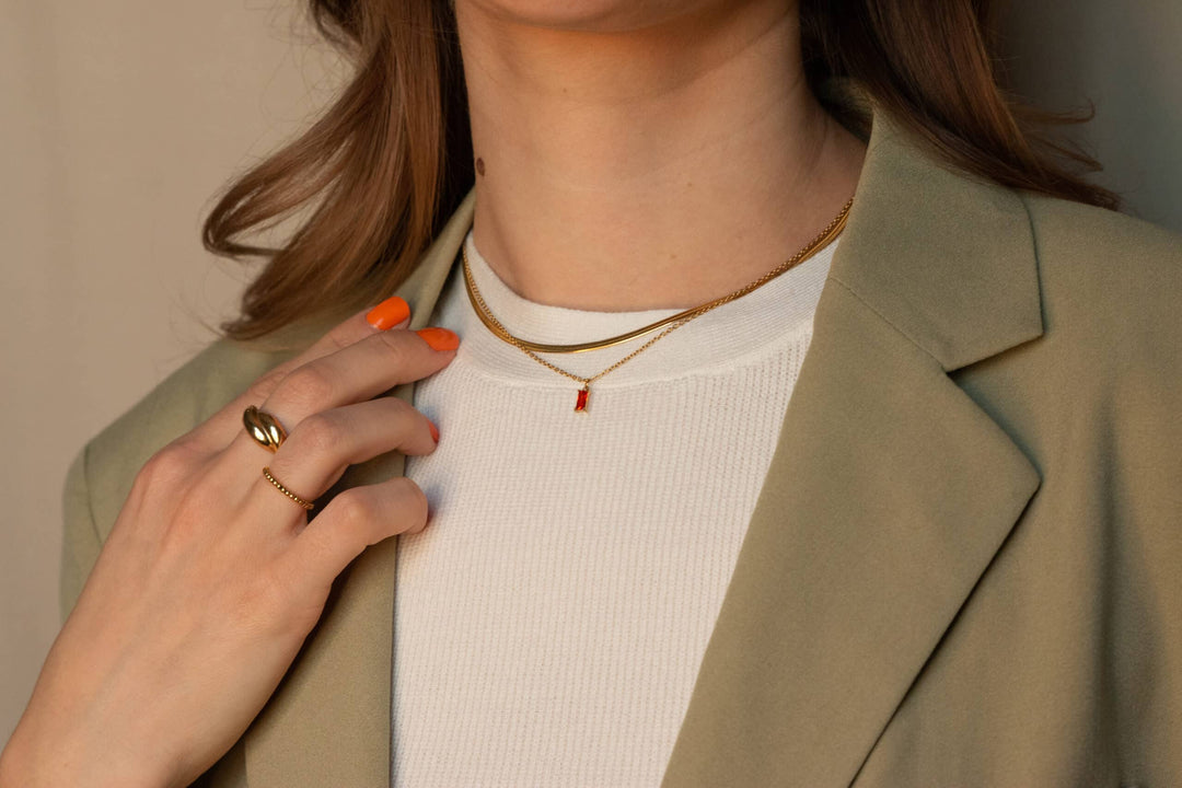 Hannah Necklace Studs Set (wasserfest)
