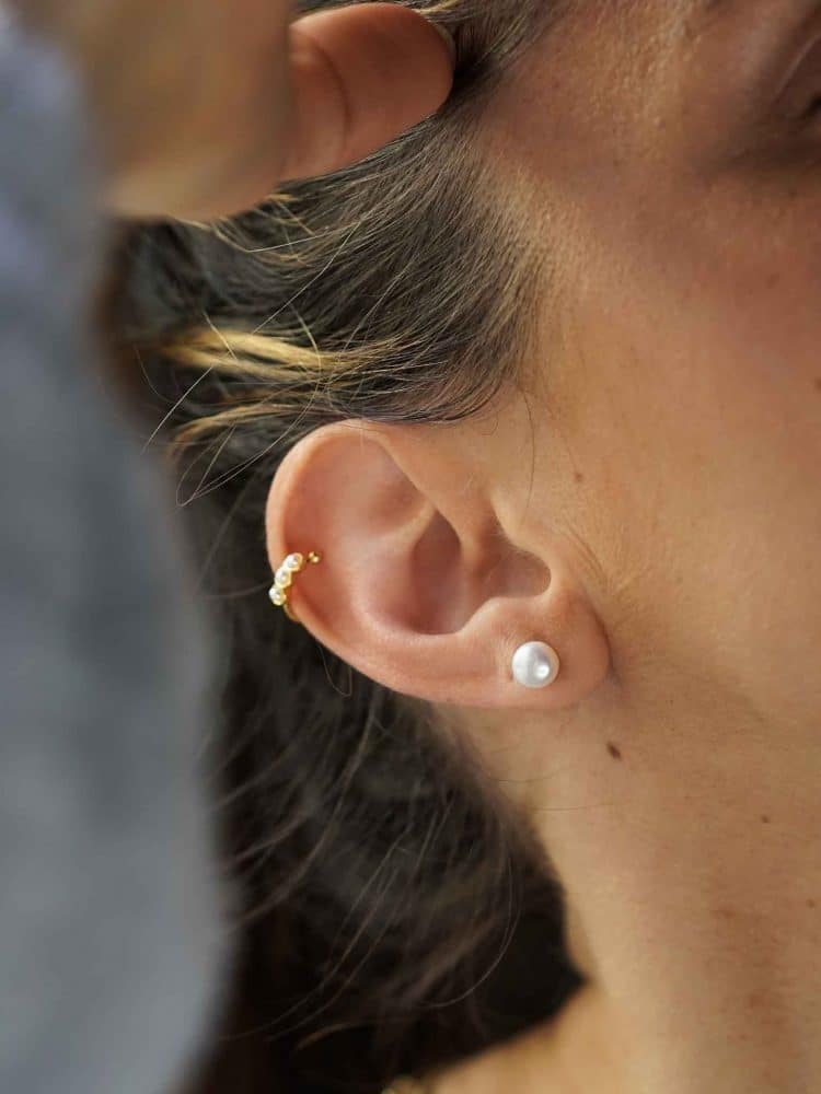 Sonia Pearl Love Studs - Ohrstecker (wasserfest)