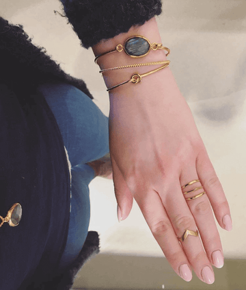 Zoe Bangle - Armreif (wasserfest)